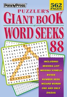 PUZZLERS GIANT BK OF WORD SEEKS 88