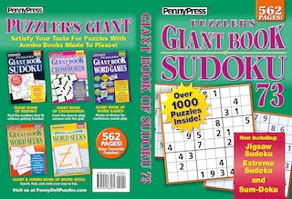 Front cover_PUZZLERS GIANT BK OF SUDOKU 73