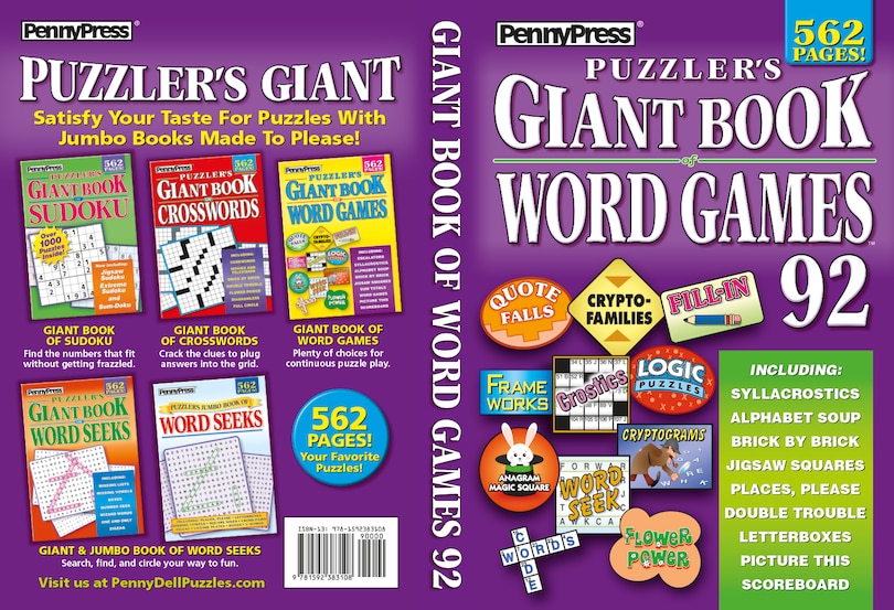 Front cover_PUZZLERS GIANT BK OF WORD GAMES 92