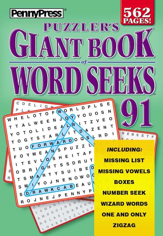 Front cover_PUZZLERS GIANT BK OF WORD SEEKS 91