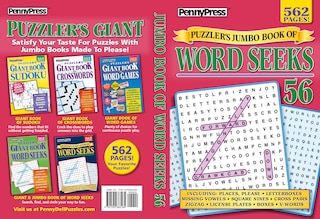 Front cover_PUZZLERS JUMBO BK OF WORD SEEKS 56