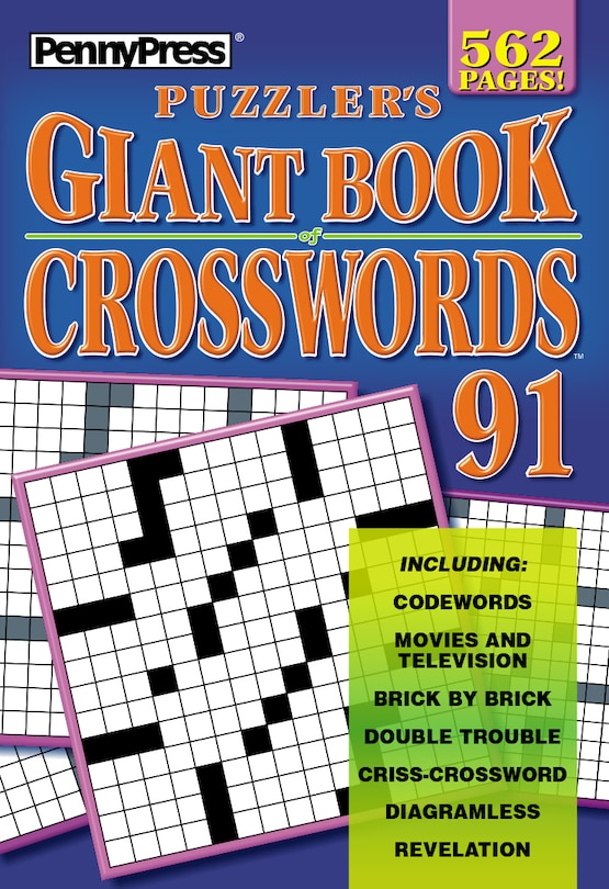 Front cover_PUZZLERS GIANT BK OF CROSSWORDS 91