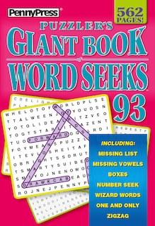 Front cover_PUZZLERS GIANT BK OF WORD SEEKS 93