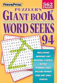 Couverture_PUZZLERS GIANT BK OF WORD SEEKS 94