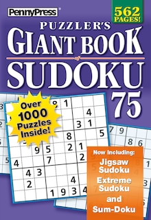 Couverture_PUZZLERS GIANT BK OF SUDOKU 75