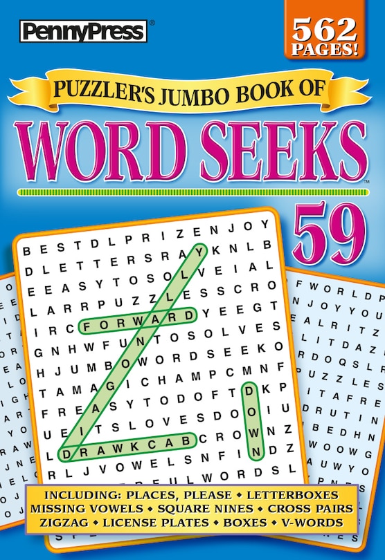 Front cover_PUZZLERS JUMBO BK OF WORD SEEKS 59