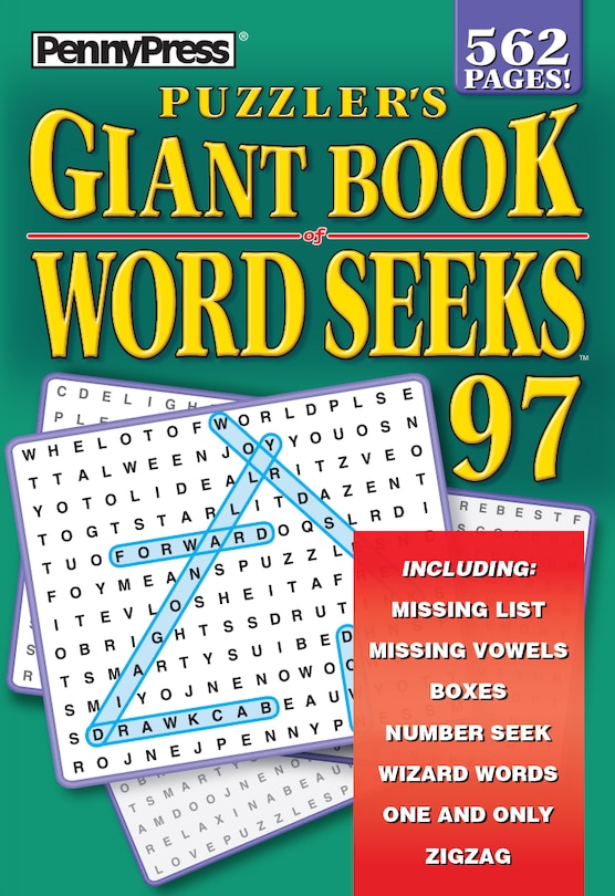 Couverture_PUZZLERS GIANT BK OF WORD SEEKS 97