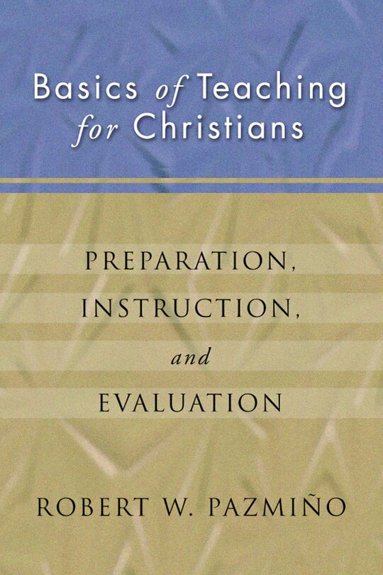 Couverture_Basics Of Teaching For Christians