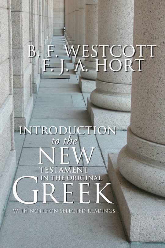 Couverture_Introduction to the New Testament in the Original Greek