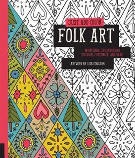 Couverture_Just Add Color: Folk Art
