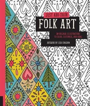 Couverture_Just Add Color: Folk Art