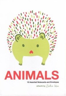 Front cover_Animals Note Cards Artwork By Julia Kuo