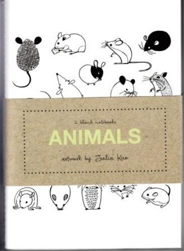 Animals Artwork By Julia Kuo Journal Collection 1: Set Of Two 64-page Notebooks image number 0