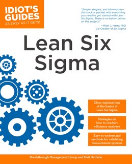 Couverture_The Complete Idiot's Guide To Lean Six Sigma