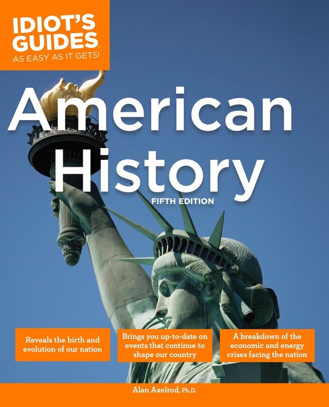 Front cover_The Complete Idiot's Guide To American History, 5th Edition