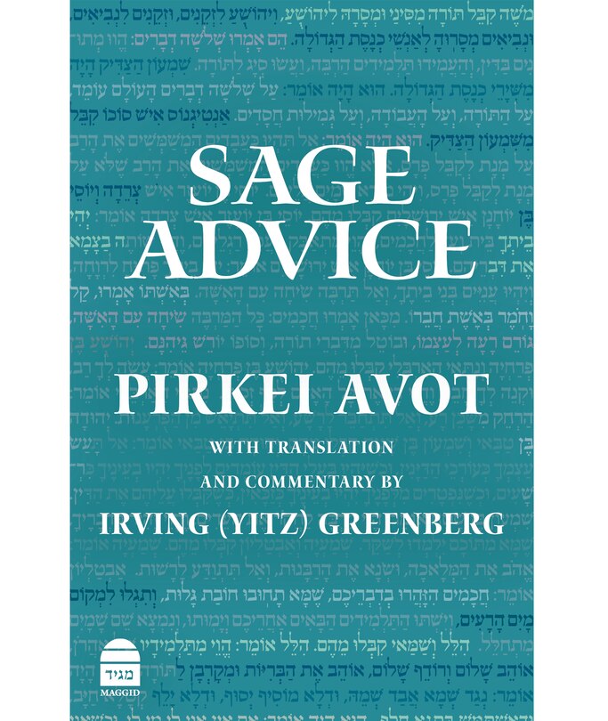 Couverture_Sage Advice: Pirkei Avot