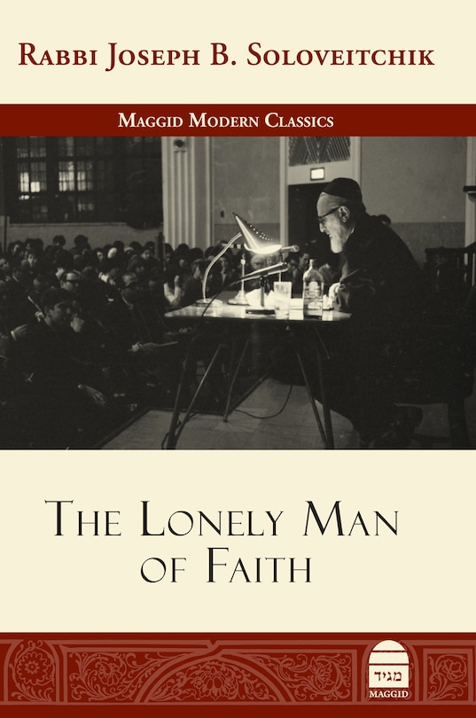 Front cover_The Lonely Man of Faith