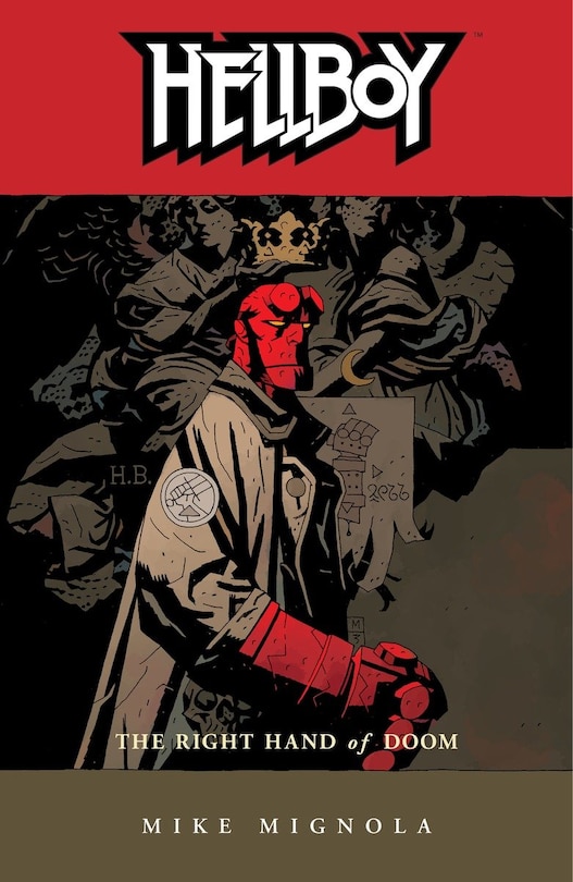 Front cover_Hellboy Volume 4: The Right Hand Of Doom (2nd Edition)