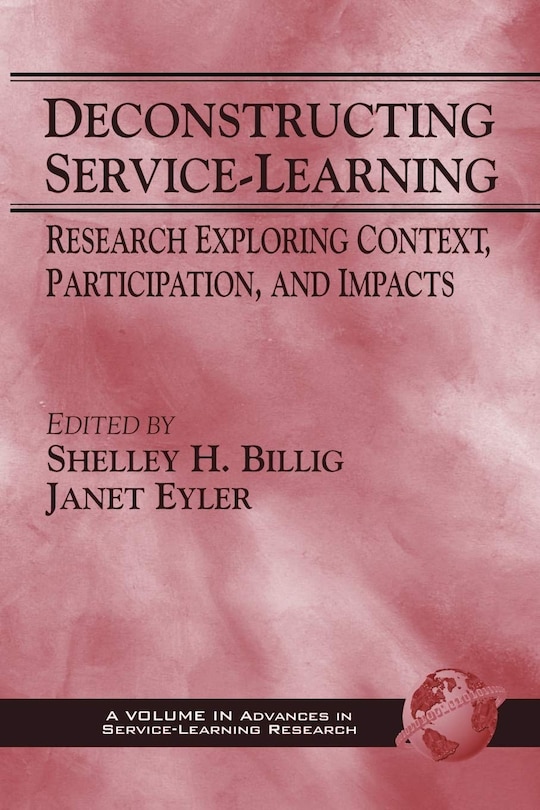 Front cover_Deconstructing Service-Learning
