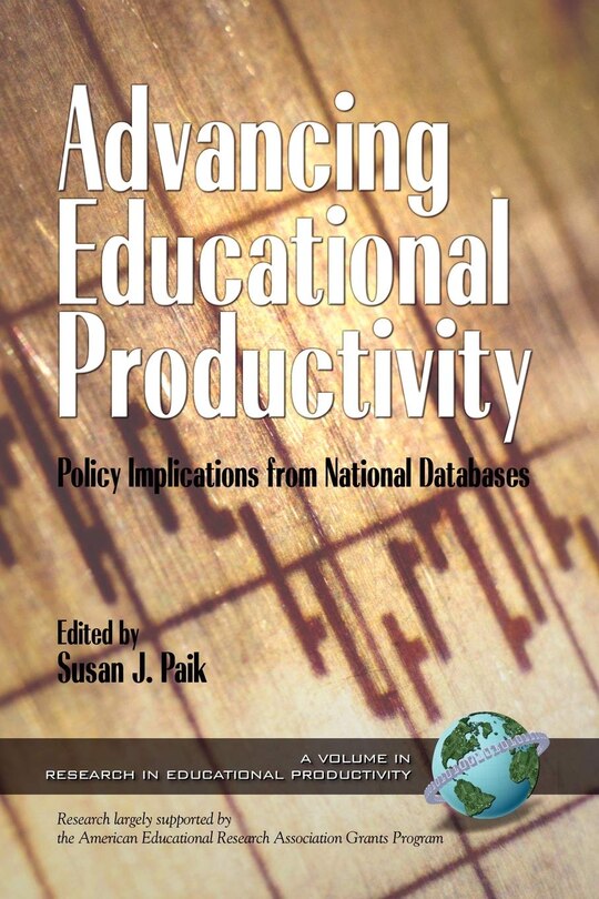 Front cover_Advancing Educational Productivity