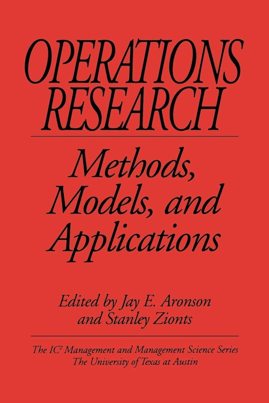Front cover_Operations Research