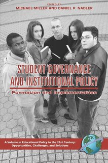 Front cover_Student Governance and Institutional Policy