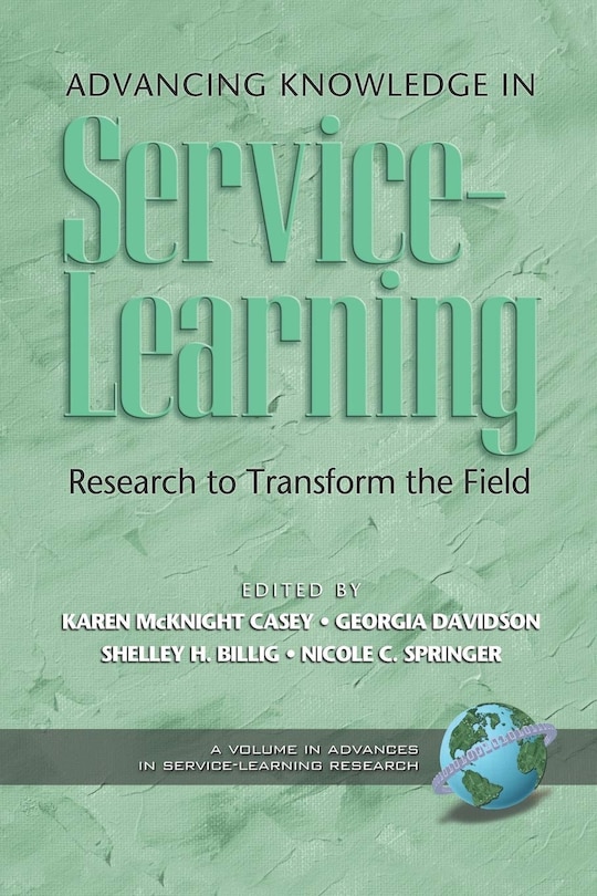 Front cover_Advancing Knowledge in Service-Learning