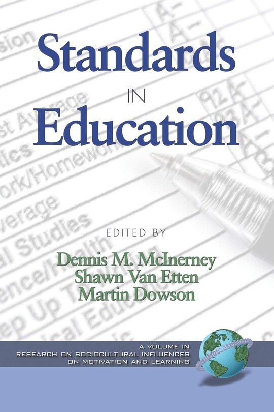 Front cover_Standards in Education