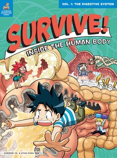 Front cover_Survive! Inside The Human Body, Vol. 1