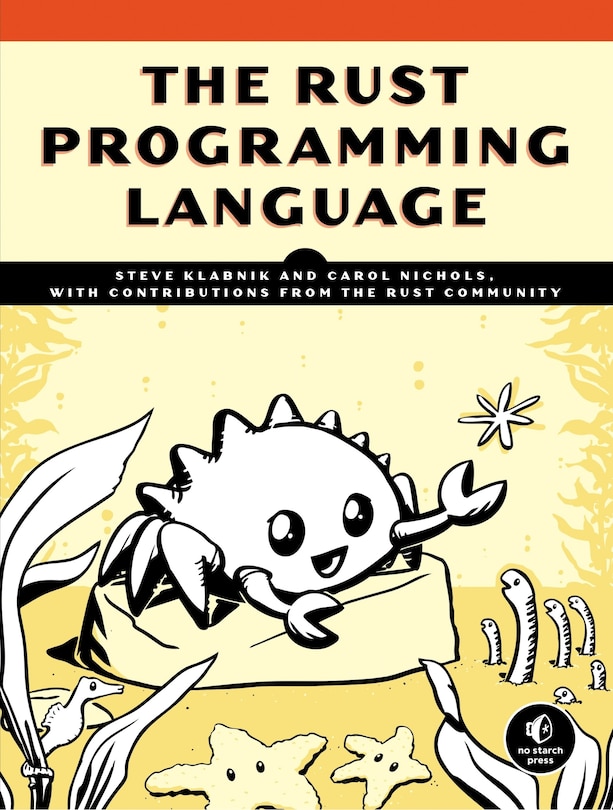 Front cover_The Rust Programming Language