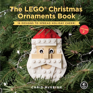 Front cover_The Lego Christmas Ornaments Book, Volume 2