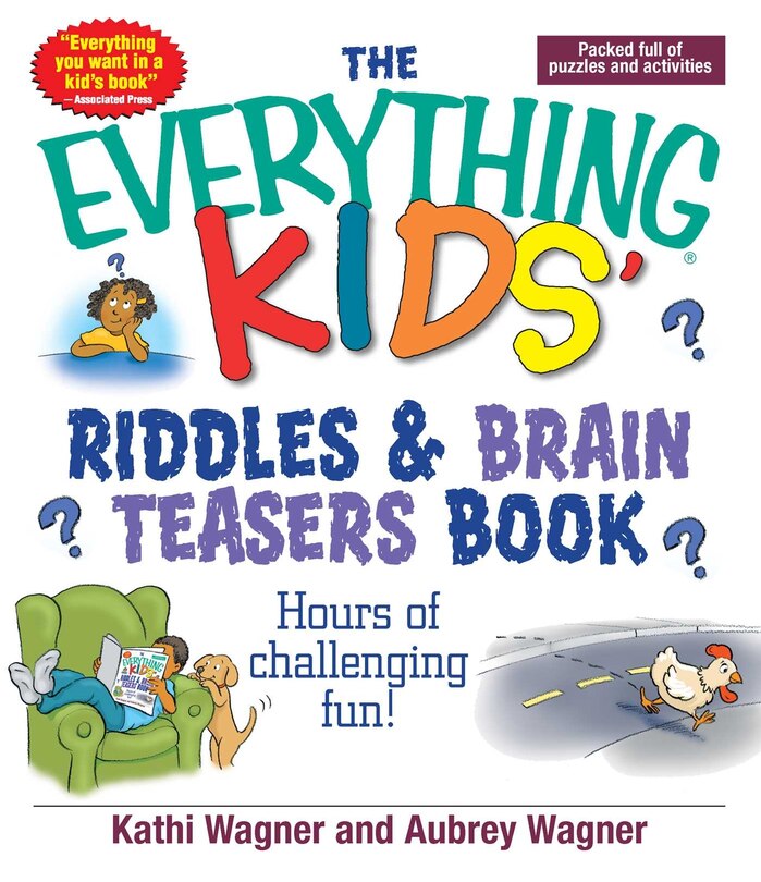 Front cover_The Everything Kids Riddles & Brain Teasers Book
