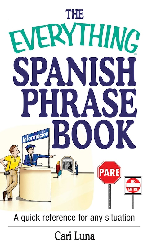 Front cover_The Everything Spanish Phrase Book