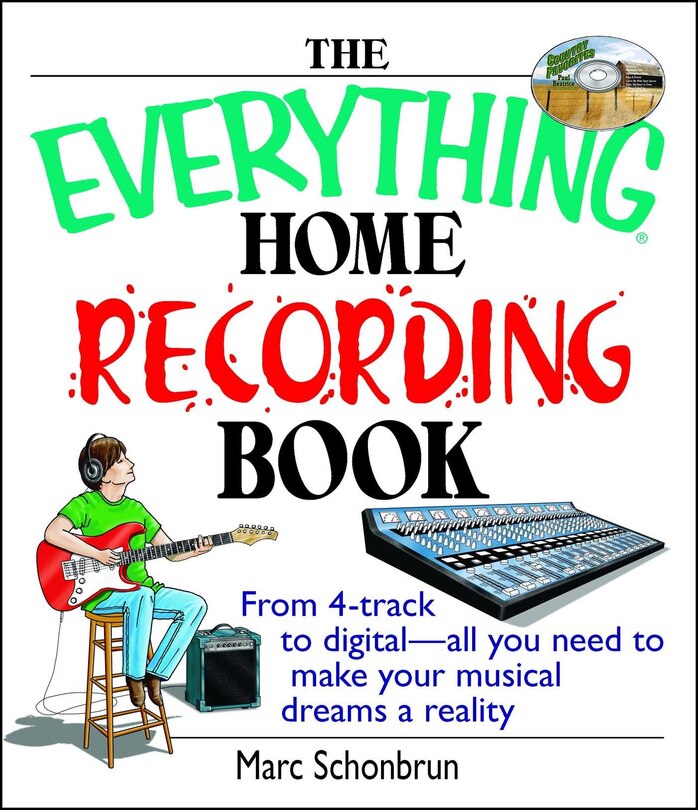 Front cover_The Everything Home Recording Book