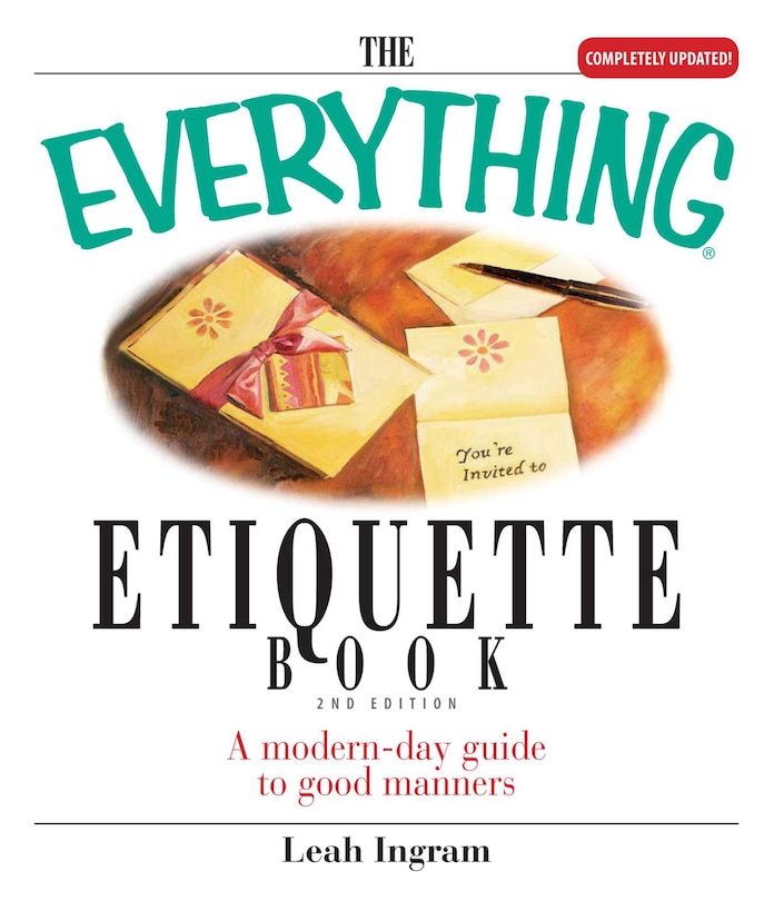 Front cover_The Everything Etiquette Book
