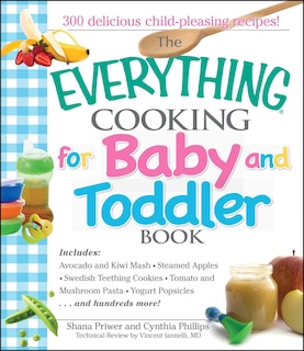 Front cover_The Everything Cooking For Baby And Toddler Book