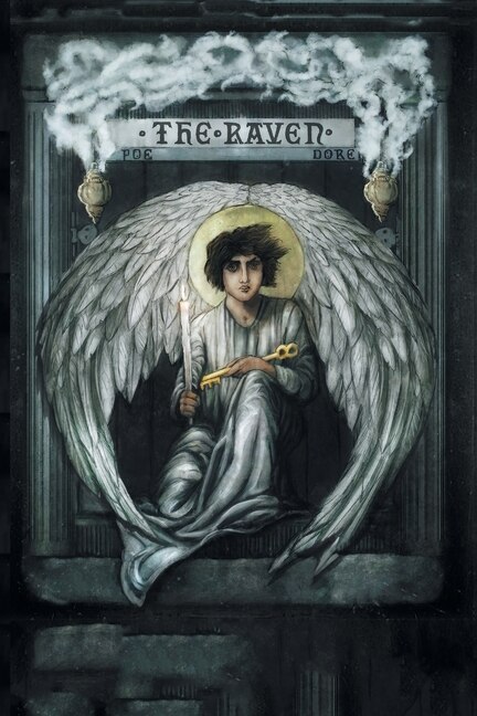 Front cover_The Raven by Edgar Allan Poe Illustrated by Gustave Doré