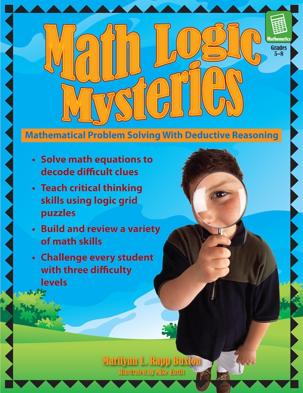 Front cover_Math Logic Mysteries