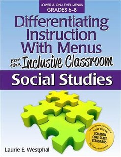 Front cover_Differentiating Instruction With Menus for the Inclusive Classroom