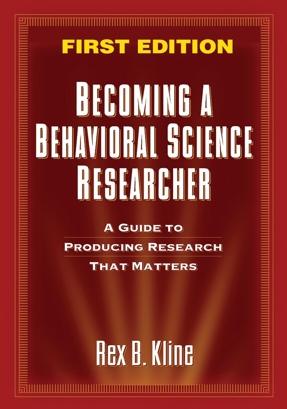 Front cover_Becoming A Behavioral Science Researcher