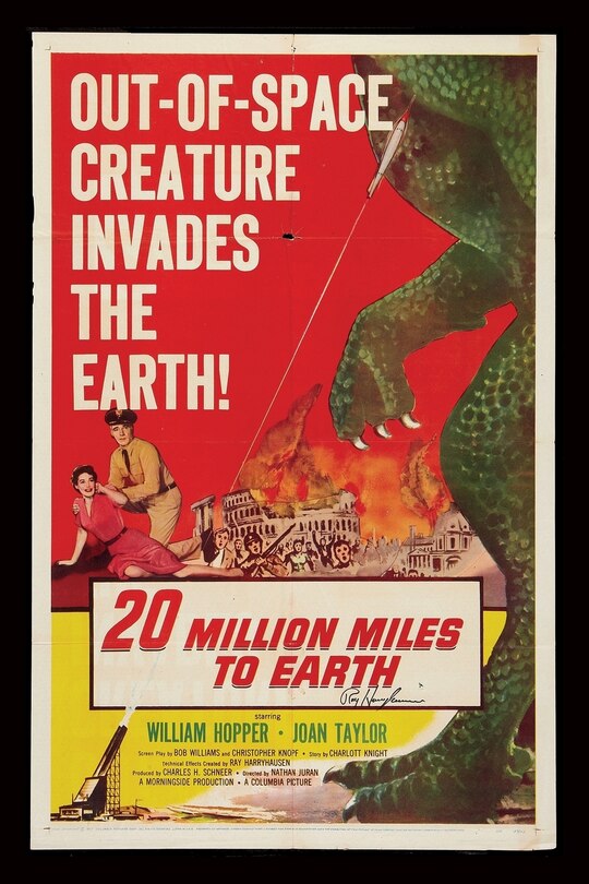 Front cover_20 Million Miles To Earth