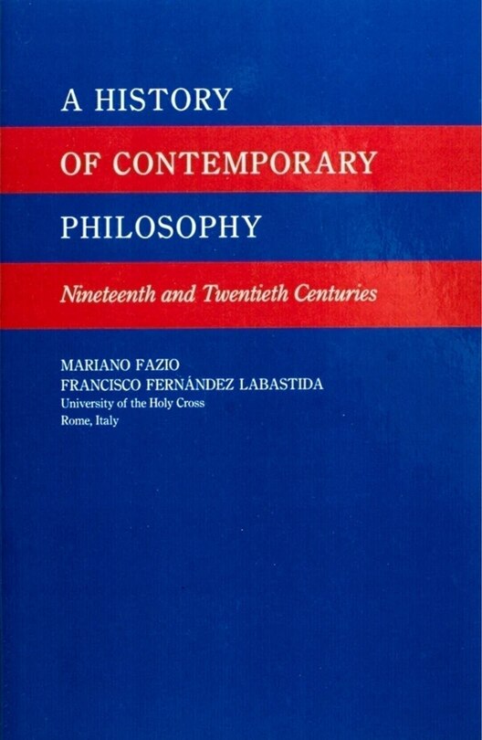 Couverture_A History of Contemporary Philosophy