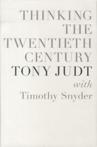 Front cover_Thinking The Twentieth Century