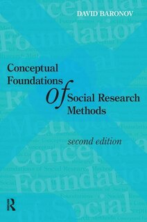 Couverture_Conceptual Foundations of Social Research Methods