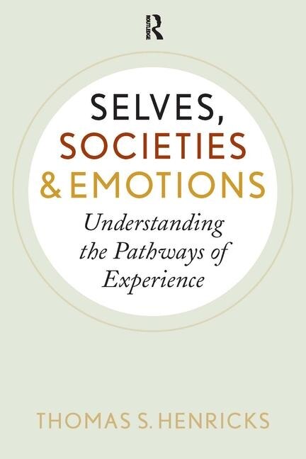 Couverture_Selves, Societies, and Emotions