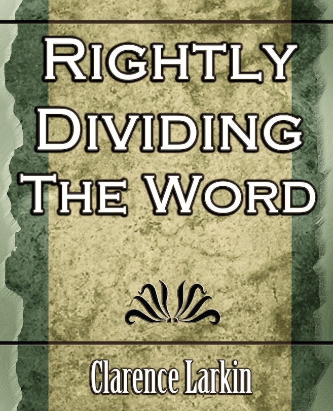 Front cover_Rightly Dividing The Word (religion)