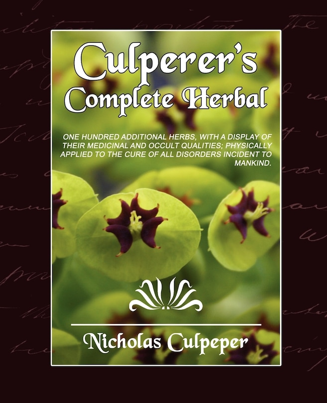 Front cover_Culpeper's Complete Herbal