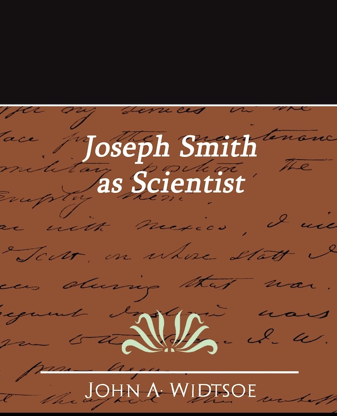 Front cover_Joseph Smith as Scientist