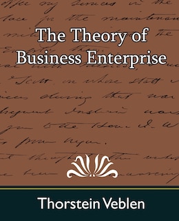 Couverture_The Theory of Business Enterprise