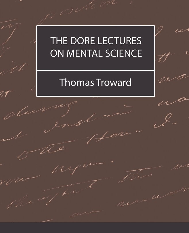 Couverture_The Dore Lectures on Mental Science